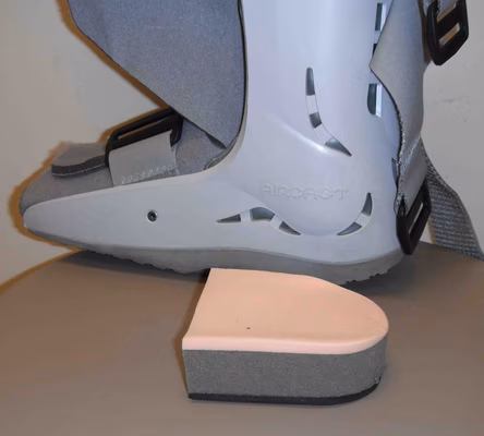 Achilles Tendon Boot and heel raise